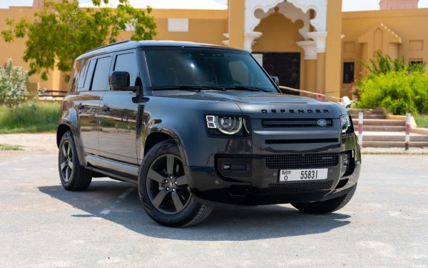 Dark Grey Range Rover Defender, 2022