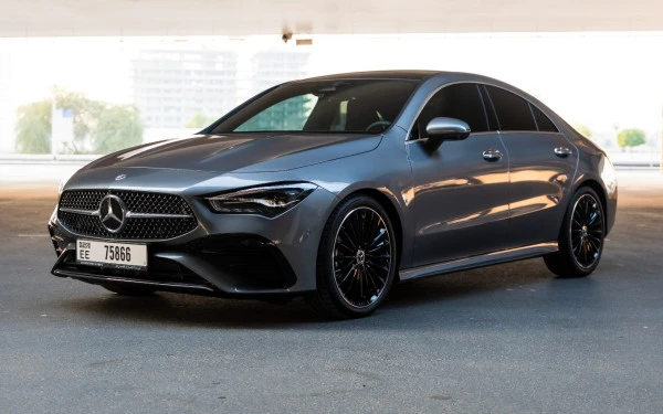 Grey Mercedes CLA200, 2026