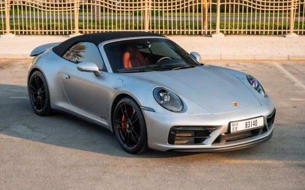 Silver Porsche 911 Carrera GTS, 2024