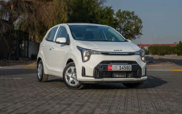 White KIA Picanto, 2024